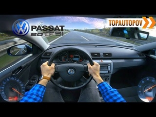 Volkswagen Passat B6  (147kW) |39| 4K TEST DRIVE - SOUND, ACCELERATION & ENGINE🔸TopAutoPOV