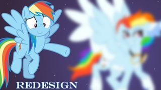 Rainbow Dash Redesign | MLP Speedpaint