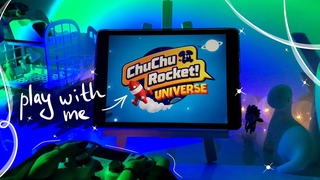 playing ChuChu Rocket! Universe on iPad | ~20 min of gameplay ambience