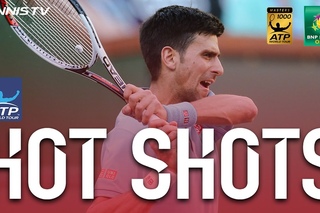 Hot Shot: Djokovic Does The Splits In Indian Wells 2017