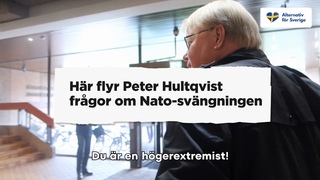 Gustav Kasselstrand konfronterar Peter Hultqvist: “Vem var det du träffade?“