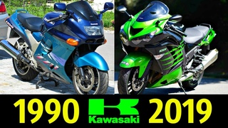 Kawasaki ZX-14R (ZZR-1400) - Все Модели ГиперБайка !