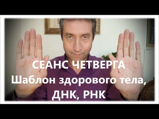 СЕАНС ЧЕТВЕРГА. Шаблон здорового тела. ДНК и РНК. THURSDAY SESSION Healthy body pattern. ()