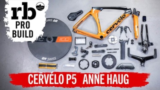 Pro Bike Build Cervelo P5 I Anne Haug I Ironman World Champion I Triathlon Time Trial Road Bike