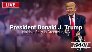 LIVE: President Trump Holds a Rally in Greenville, NC - 10/21/24