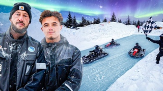 I Raced F1s Lando Norris Under The Northern Lights In Finland | The Night Shift