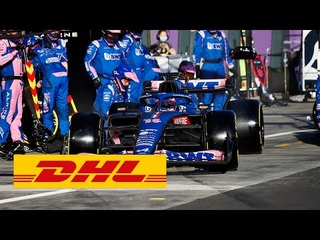DHL Fastest Pit Stop Award: FORMULA 1 AZERBAIJAN GRAND PRIX 2022 (Alpine / Fernando Alonso)