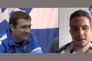 Александр Цыганков пообщался с Бруно Телесом - “КС-ТВ“