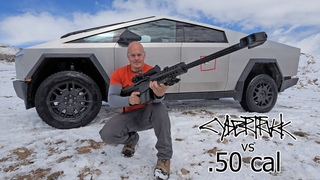 Is the Cybertruck *ACTUALLY* bulletproof?!  (vs .50 cal rifle)