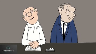 Loriot  Das Wundermedikament Volksdroge Vicco von Blow Klassiker Comic Animation Humor Witzig