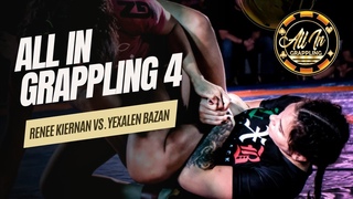 Intense Showdown: Yexalen Bazan vs Renee Kiernan | Fast Paced Women's Match at All In Grappling 4!