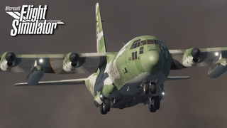 Microsoft Flight Simulator | Lockheed C-130 Hercules | Remote Cargo Ops | Antarctica