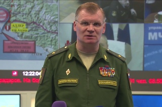 Брифинг официального представителя Минобороны России по ситуации с крушением Т...