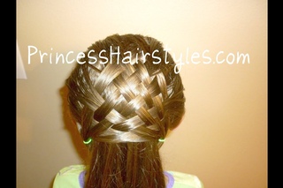 Basket Weave Hairstyle Design Hair4myprincess