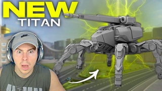 The First NEW Spider Titan Incoming... + NEW Titan Avalanche Rocket Launchers | War Robots