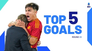 Dybala's stunning finish | Top 5 Goals by  | Round 26 | Serie A 2023/24