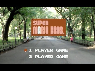 Super Mario Bros Recreated as Life Size Augmented Reality Game