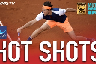 Hot Shot: Thiem Lands Gorgeous Volley In Madrid 2017 Final