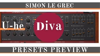 U-he | Diva  | Presets Preview (No Talking)