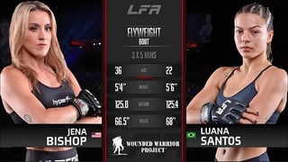 Luana Santos vs Jenna Bishop | FULL FIGHT | LFA Fights