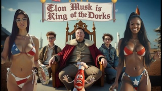 AI Elon Musk Sings: 'King of the Dorks' w/ Trump on Guitar