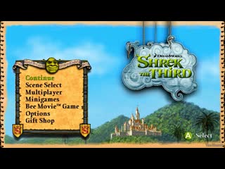 Полное прохождение Шрек 3 (Xbox 360 version)