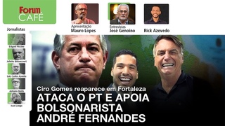 Ciro Gomes reaparece: ataca o PT e apoia bolsonarista Andr Fernandes em Fortaleza | Caf |