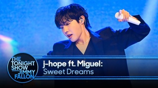 j-hope ft. Miguel: Sweet Dreams | The Tonight Show Starring Jimmy Fallon