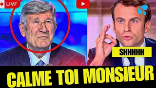 Philippe de Villiers MASSACRE Macron en direct : Macron tu es trop ttu