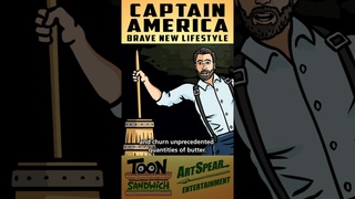 Captain America, is that YOU - TOON SANDWICH #funny #marvel #mcu #captainamerica #avengers