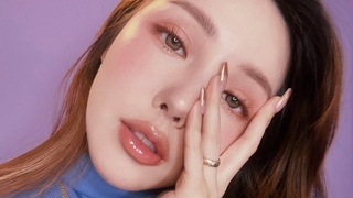 Glowy Spring makeup