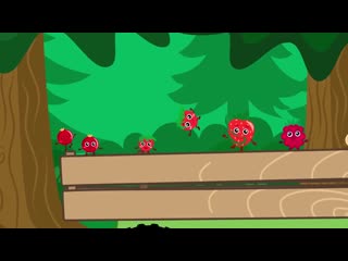 ЯГОДКИ - Синий трактор - Песенка игра и мультик для детей