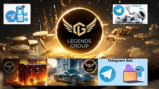 Телеграм бот Legends Group | Криптовалюта в Германии | венчурные инвестиции | Telegram bot