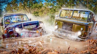 Выжить любой ценой! Сутки борьбы с бездорожьем! ГАЗ 66, Уаз, нива, nissan patrol, suzuki jimny и др