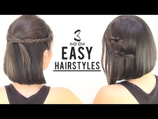 EASY HAIRSTYLES FOR SHORT HAIR