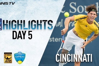 CINCINNATI. Обзор мужских матчей пятого игрового дня