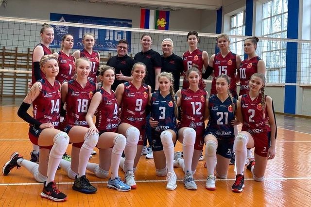 Третий тур женского чемпионата России по волейболу в Суперлиге. Тулица - Минчанк