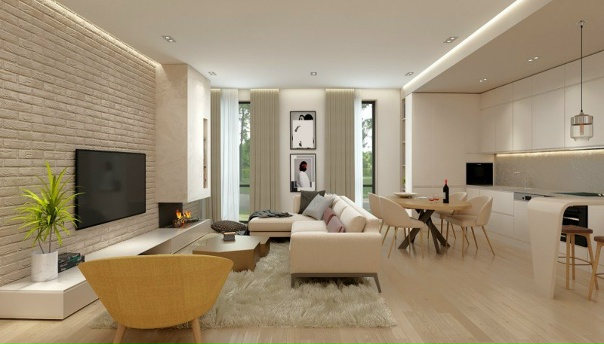 Дизайн дома внутри в светлых тонах Дизайн дома внутри в светлых тонах