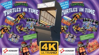 Teenage Mutant Ninja Turtles: Turtles in Time ARCADE Gameplay Walkthrough FULL GAME 4K60