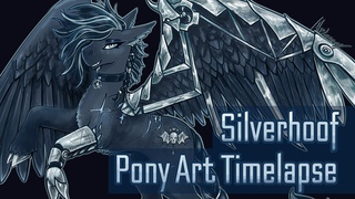 silverhoof  krita  #mlp #design #art #speedpaint #timelapse #pony #prosthetic