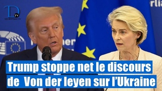 Trump humilie Ursula von der Leyen en plein sommet  Washington