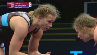 BRONZE WW - 76 kg: K. GAUCAITE (LTU) v. A. ROTTER FOCKE (GER)
