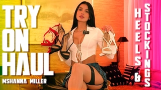 Get Ready to FALL IN LOVE with These Heels and Stockings| Try On Haul4K