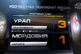 Обзор матча: Футбол. РФПЛ. 17-й тур. Урал - Мордовия 3:1