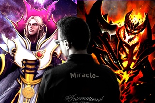 Miracle- Invoker & Shadow Fiend 9192MMR BattleCup Dota 2