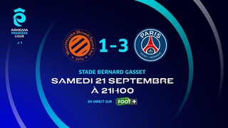J1 : Montpellier HSC – Paris-SG (1-3), le résumé
