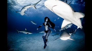Real Life Mermaid & Underwater Performance Artist - Hannah Fraser & Ocean Animals - 'Emanation'