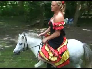 Pony Riding #pony #ponyriding #donkey #donkeyriding #Buffaloriding